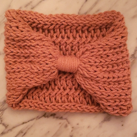 Handmade Knit Turban Headband - Picture 2 of 6